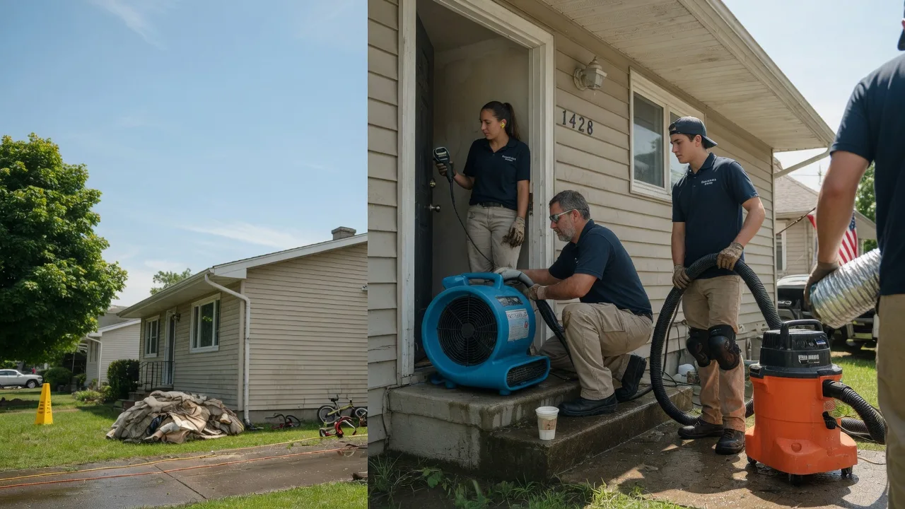 Water Damage Restoration in Sadorus, IL near me
